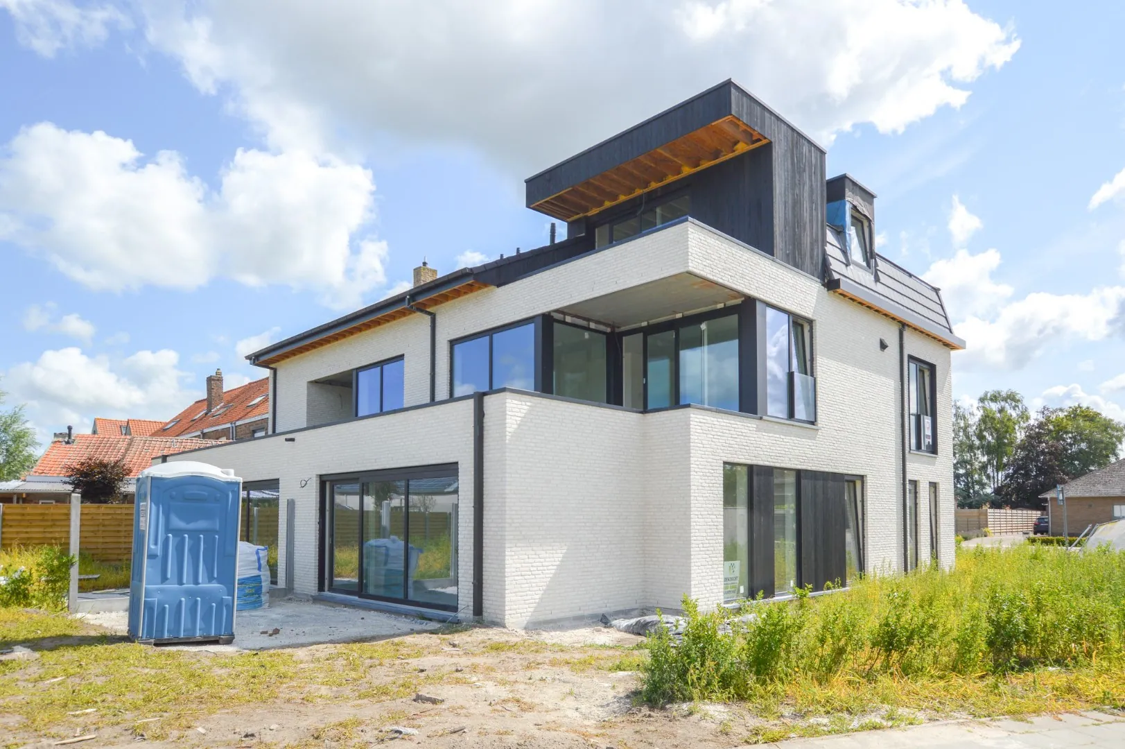 Nieuwbouw dakapp met 3 slpks, terras en garage te Brugge