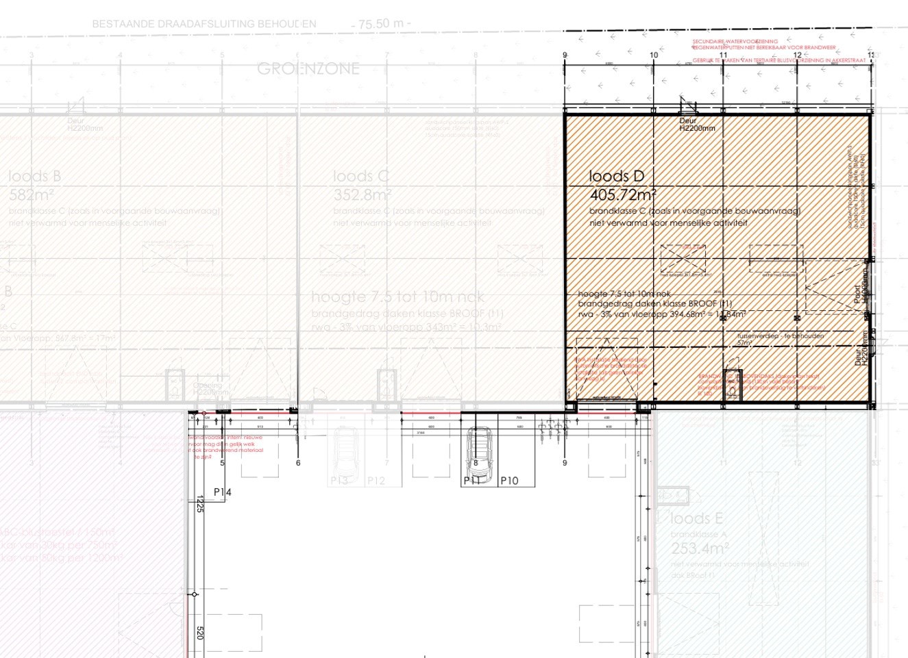 Nieuwbouw loods te huur van 406m&#178; 