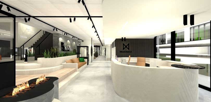 Full-service kantoren in MeetDistrict The Link 2 in Berchem