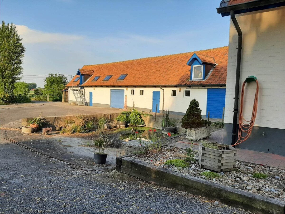 Idyllische eigendom met ruim stalgebouw en bijgebouw 