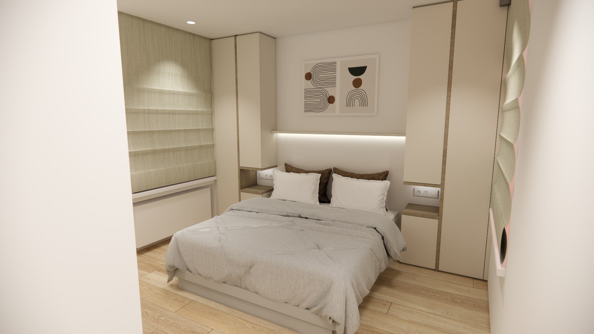 Volledig gerenoveerd appartement met 4 slaapkamers centraal gelegen in centrum van Knokke nabij de Dumortierlaan met zijdelings zeezicht. 
