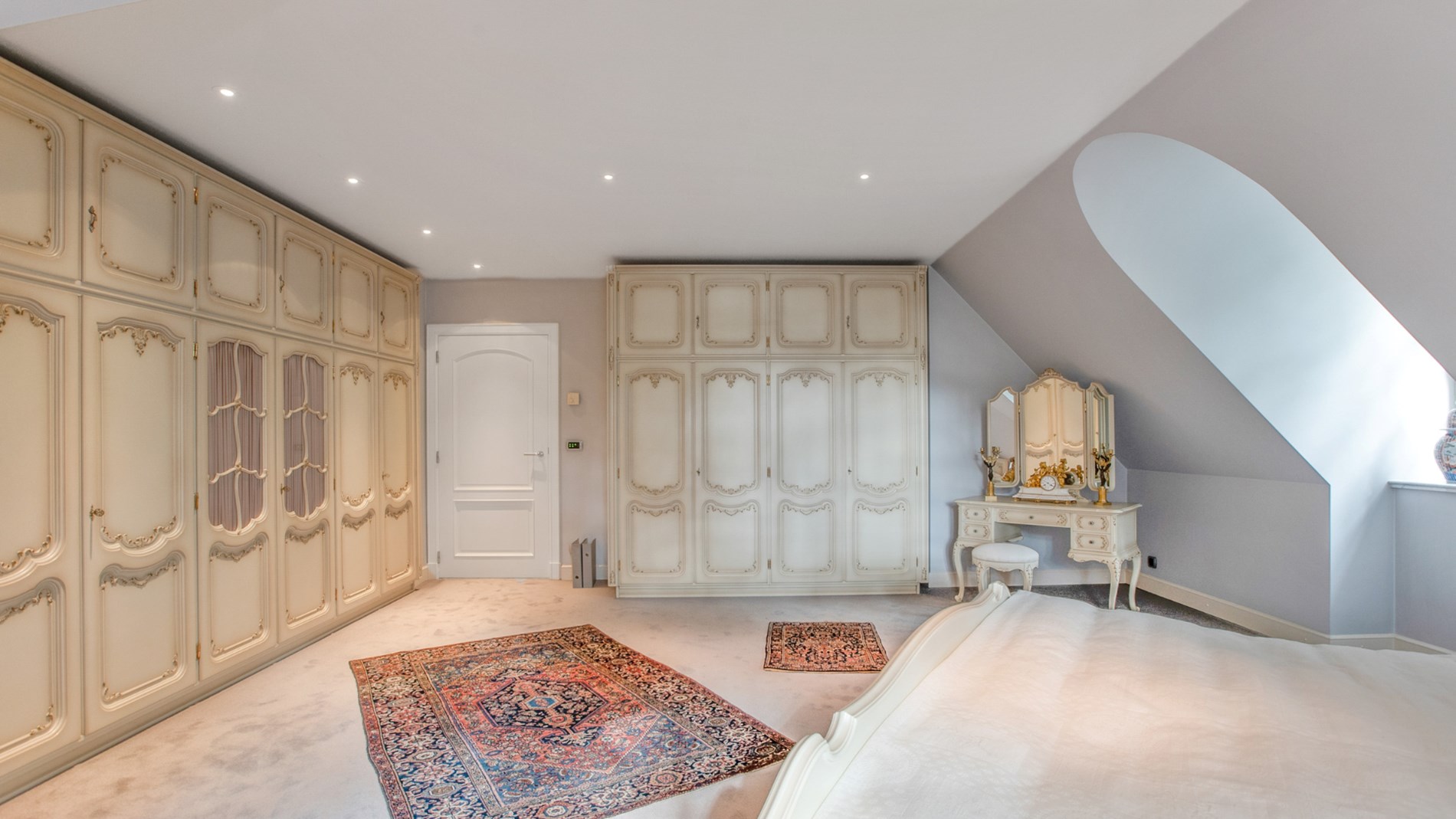 Drie extra ruime slaapkamers