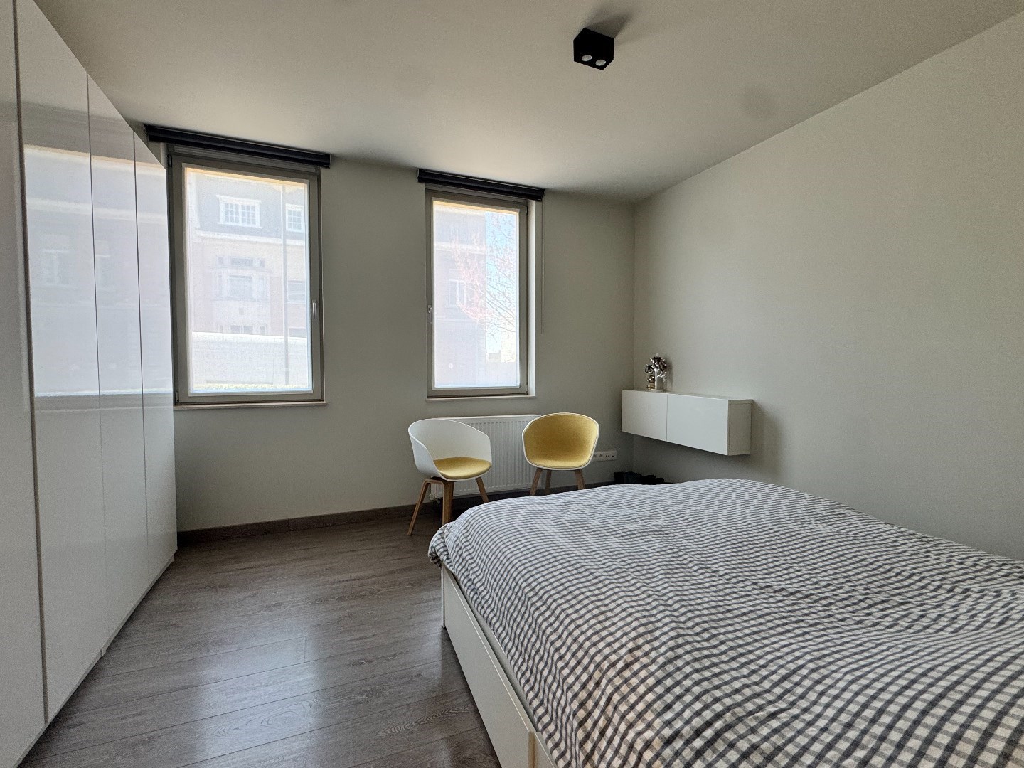 Gelijkvloers appartement met 2 slaapkamers en tuin 