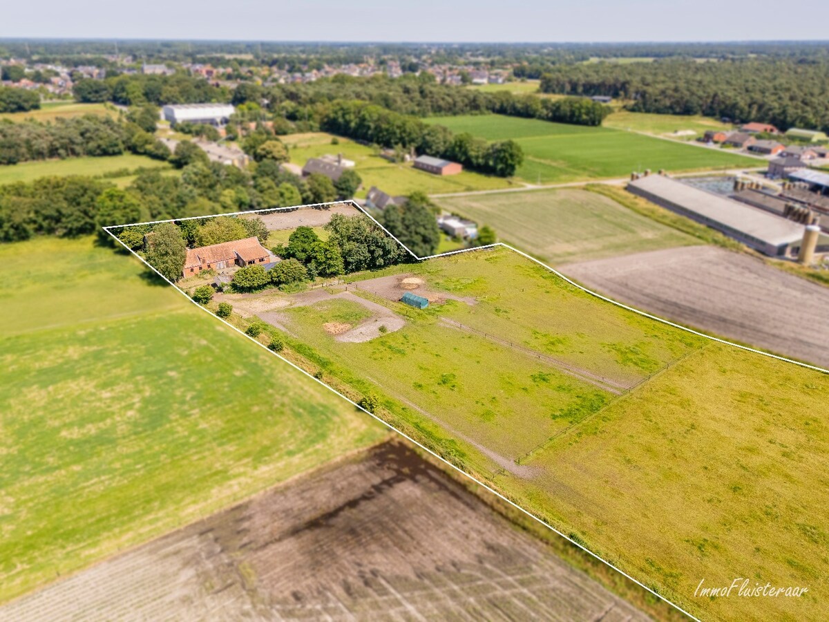 Prachtige hoeve met weilanden en stallen op ca. 2,1 ha te Kaulille (Bocholt) 