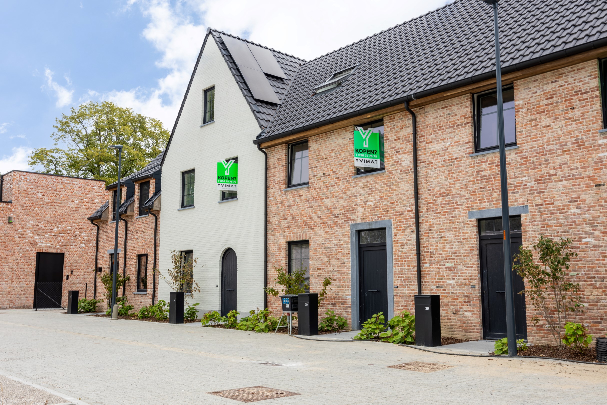 CHARMANTE NIEUWBOUWWONING IN WOONERF GULDEN SPOREN 