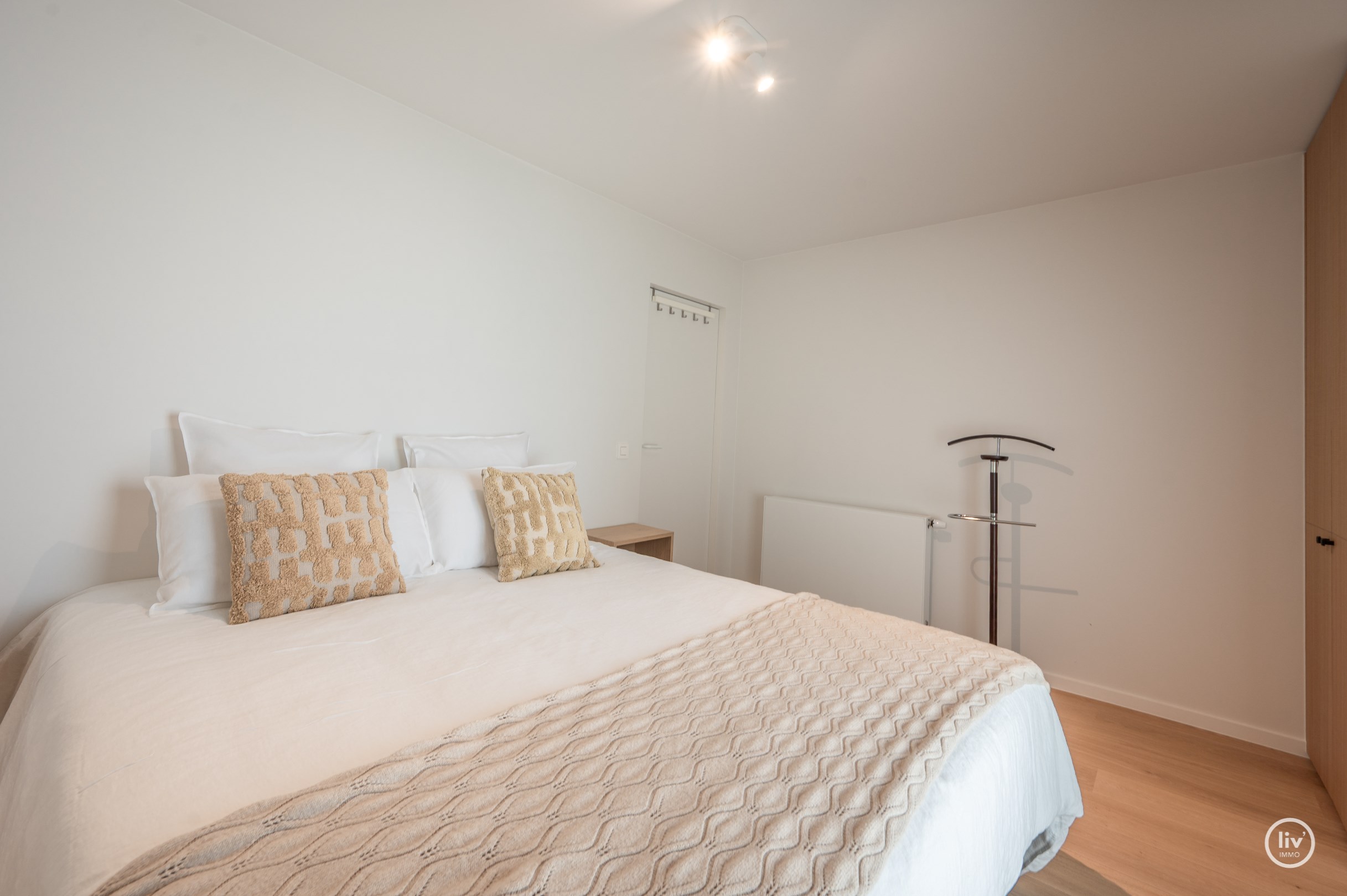 Magnifiek tuinappartement met zonovergoten tuin in het hart van het Zoute. 