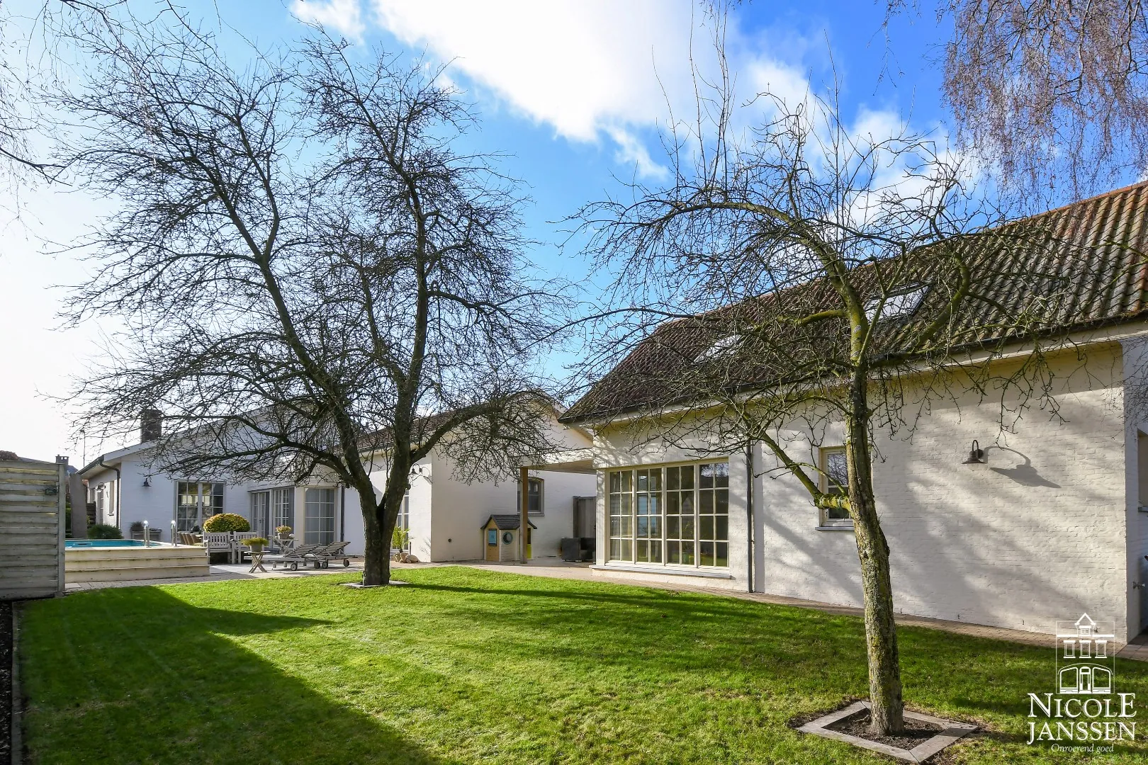 Achterkant woning