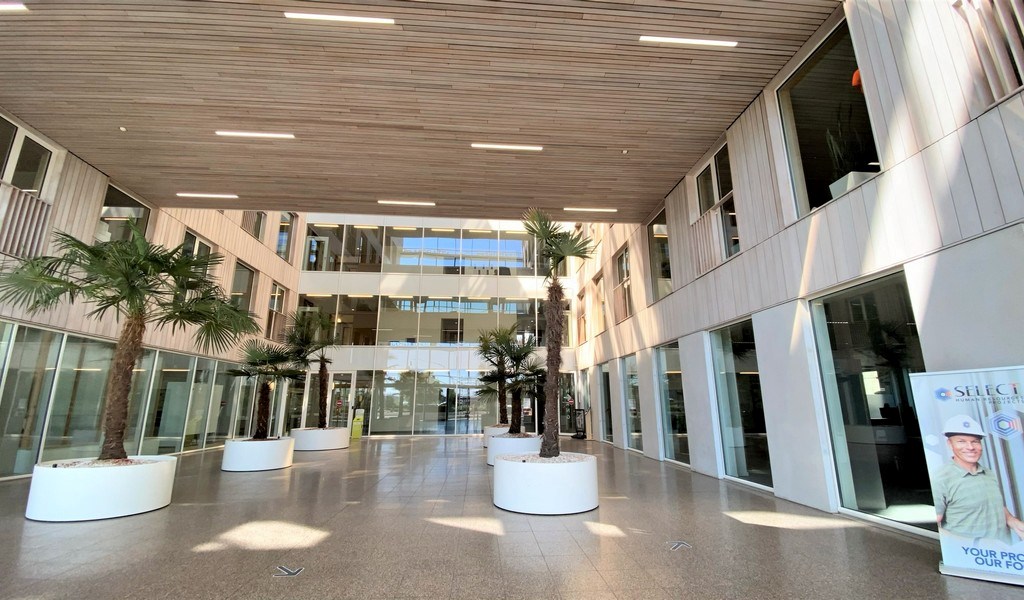 Kantoren te huur in Quantum Building aan Gent Dampoort