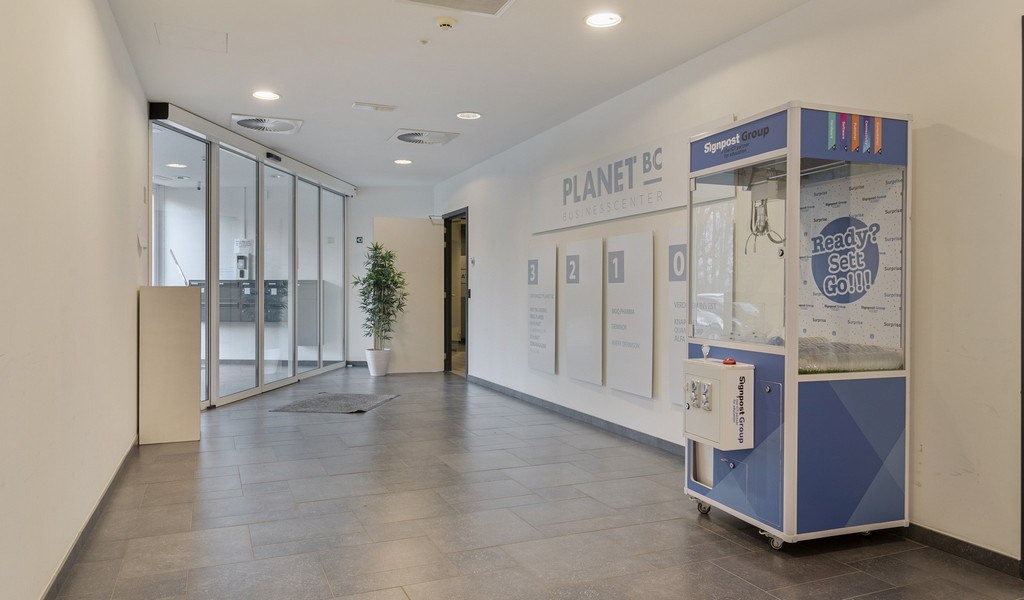 Kantoren met dienstverlening in Planet Business Center aan The Loop in Gent