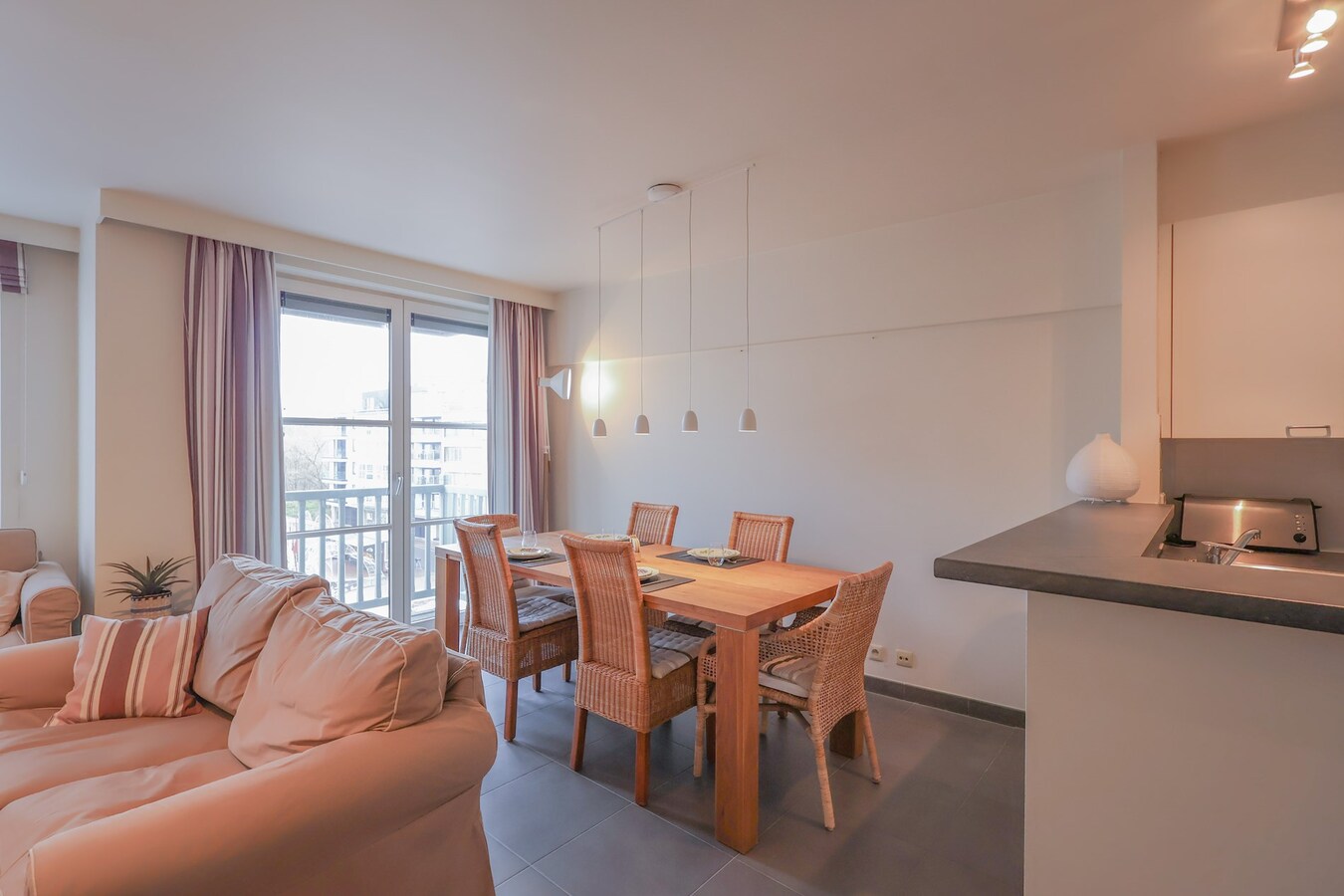 App. mit 2 Schlafzimmer 