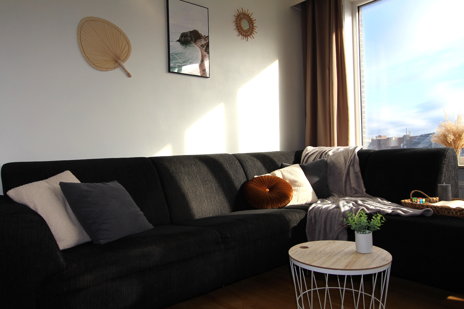 Zonnig 2-slpkr appartement met terras met open zicht! 