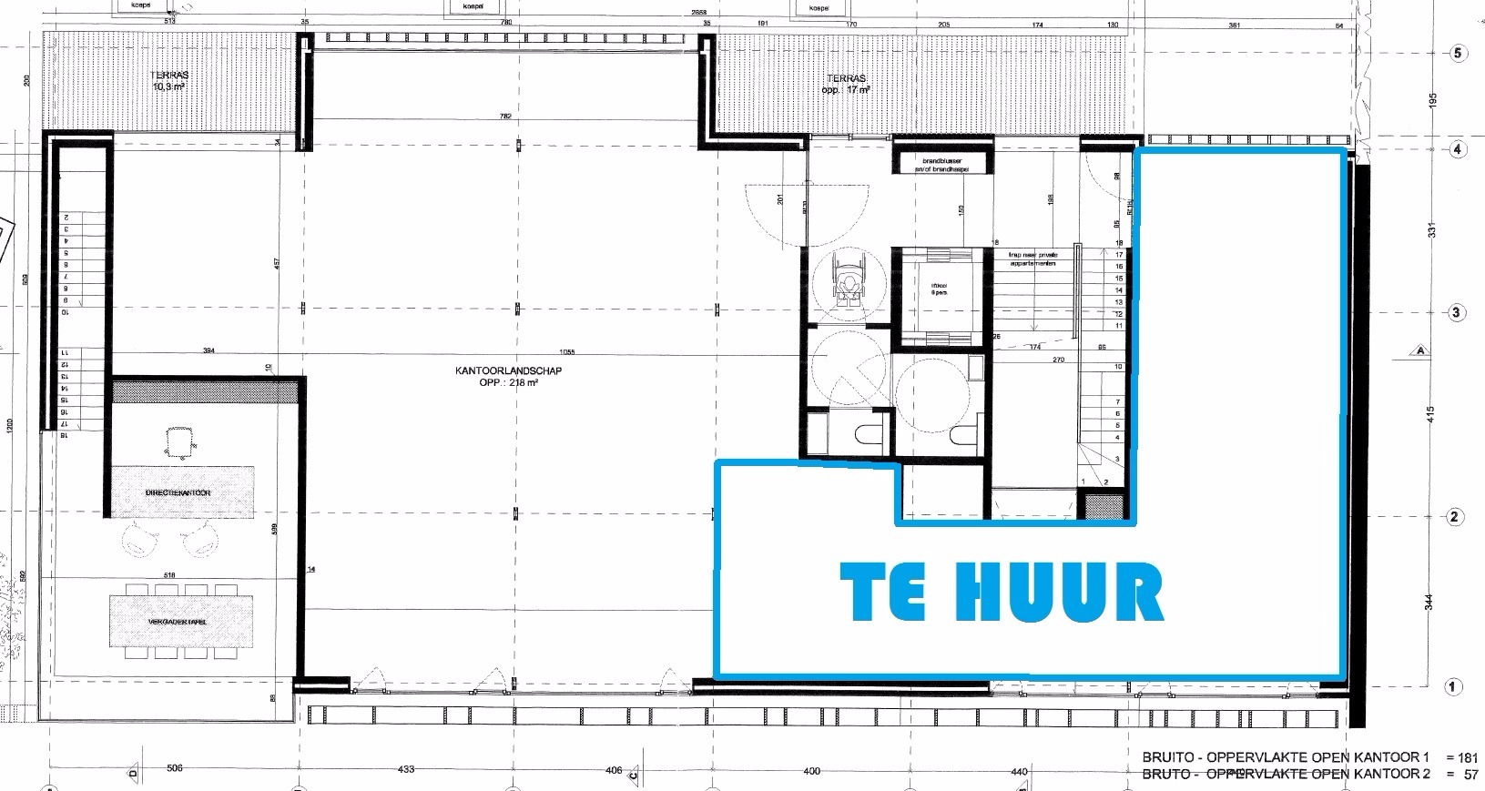 Centraal gelegen kantoorruimte in hartje Zomergem! 