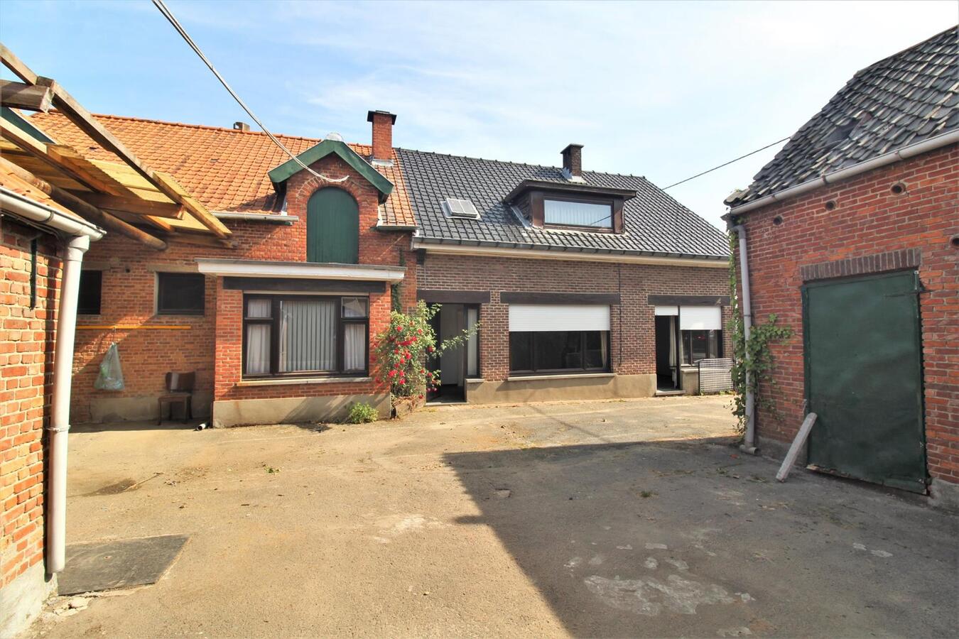 IN OPTIE - Charmante te renoveren boerderij met weiland op ca. 2,63ha te Merchtem en Londerzeel (Vlaams-Brabant) 