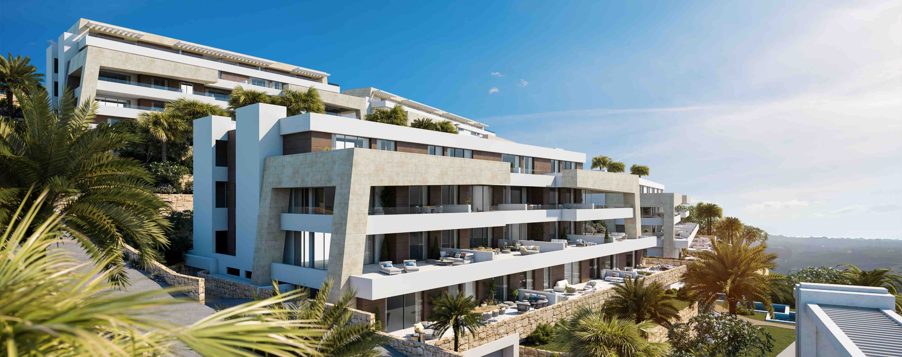 Balcon du Mediterran&#233;e: D&#233;veloppement exclusif de propri&#233;t&#233;s de luxe sur la Nouvelle Mille d&#39;Or &#224; Estepona. 