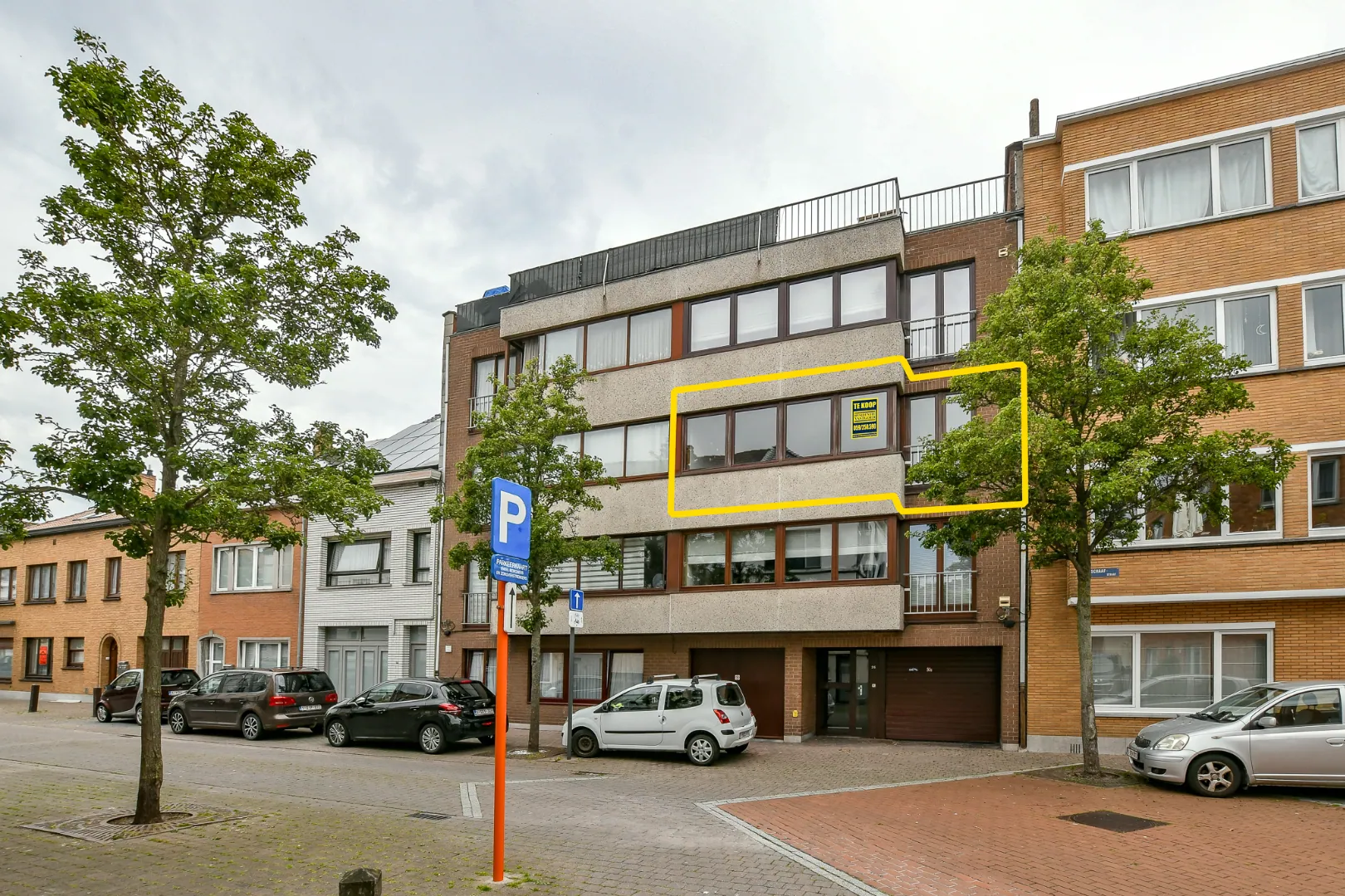 Ruim 2-slaapkamerappartement met mogelijkheid tot aankoop garage