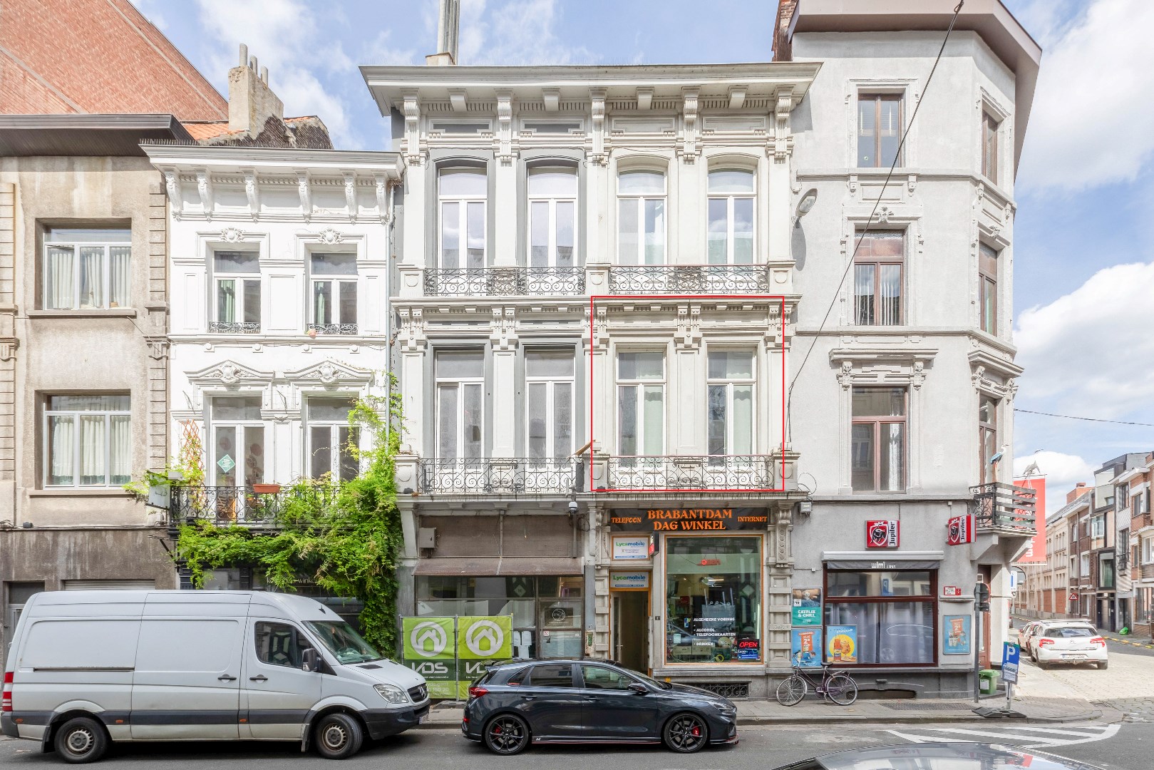 Studio met terras in Gent 