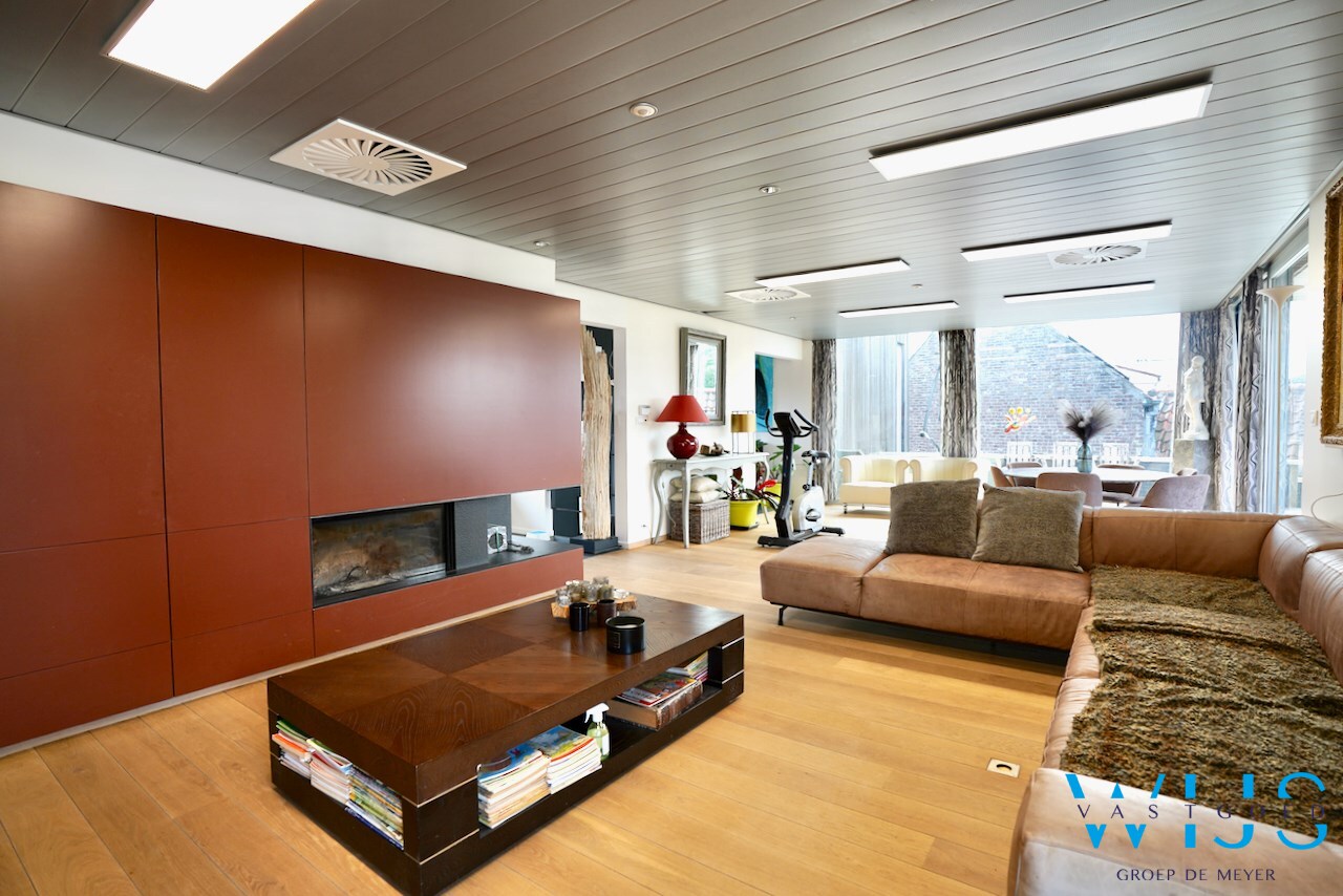 Unieke architectenwoning met leuke tuin te centrum ERTVELDE! 