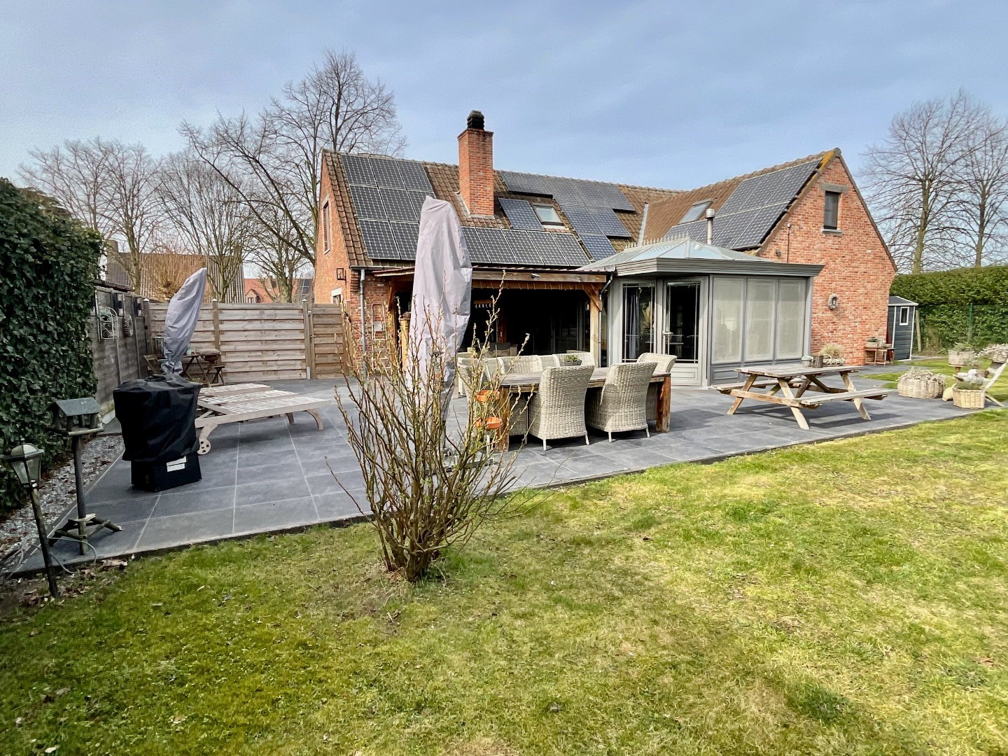 Fermette met 5 slaapkamers 