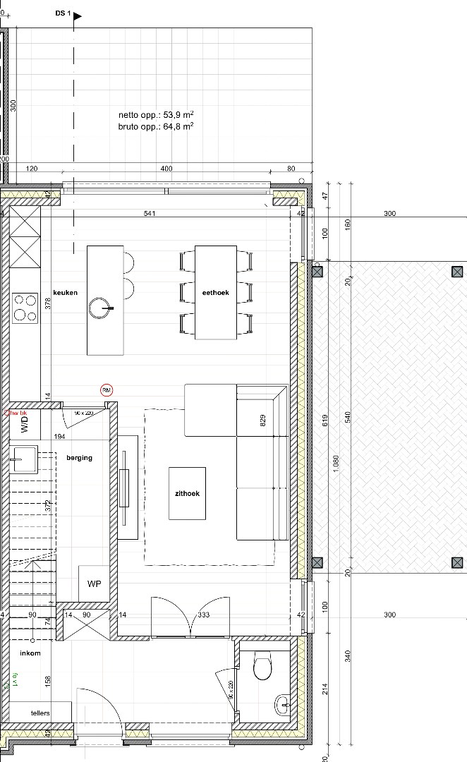 Nieuwbouwwoning met 5 slaapkamers 