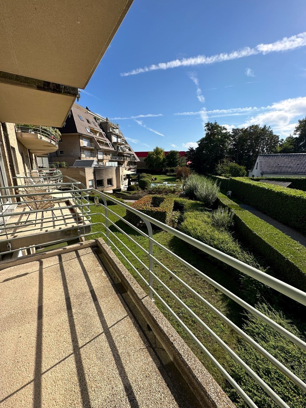 Appartement met terras met zicht op de tuin! 