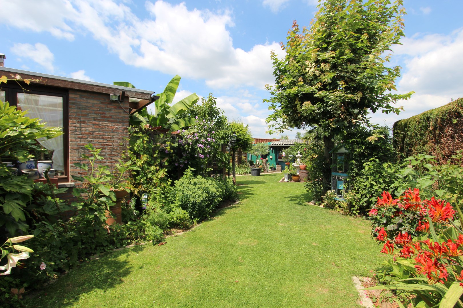 Charmante woning met veranda en mooie tuin in een rustige, landelijke omgeving 