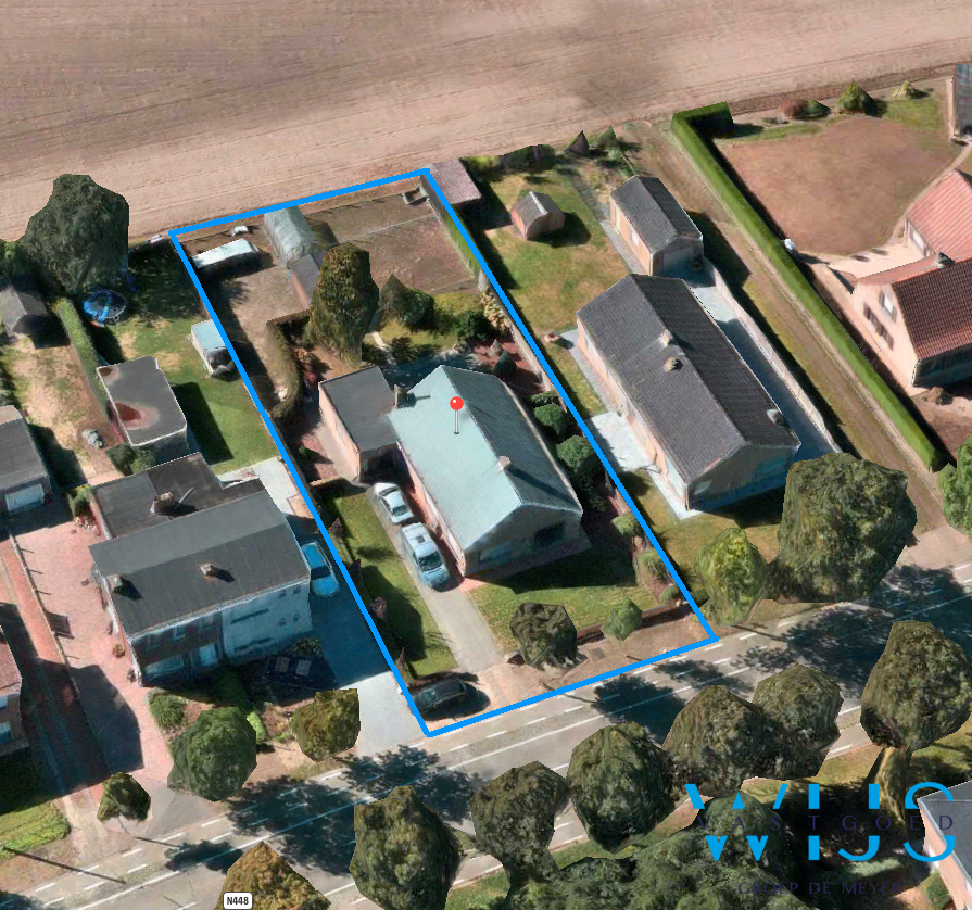 Open bebouwing op UNIEK perceel van 977m&#178; te ERTVELDE! 