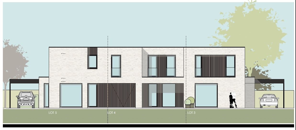 Half-open nieuwbouwwoning met 3 slaapkamers en tuin te Ichtegem 