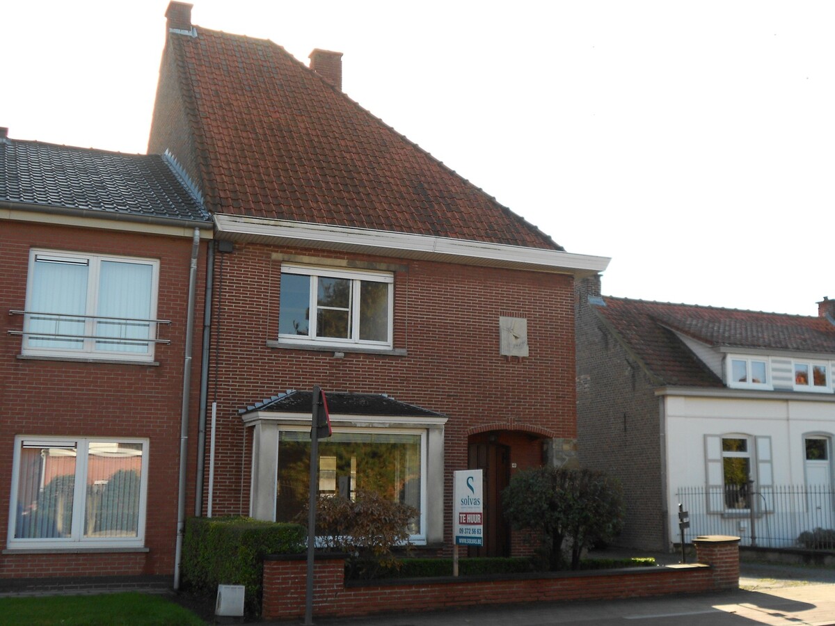 Zeer ruime woning met tuin 