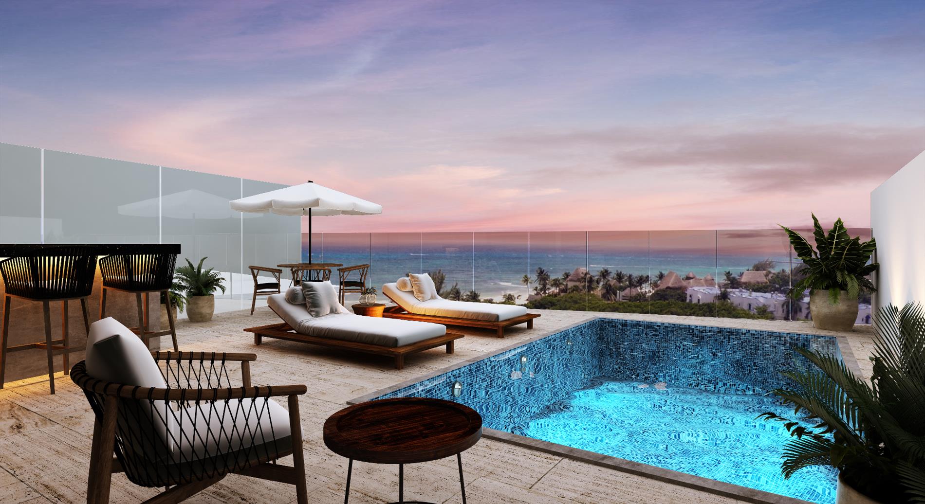 Penthouse  Seaview & Privat Pool
