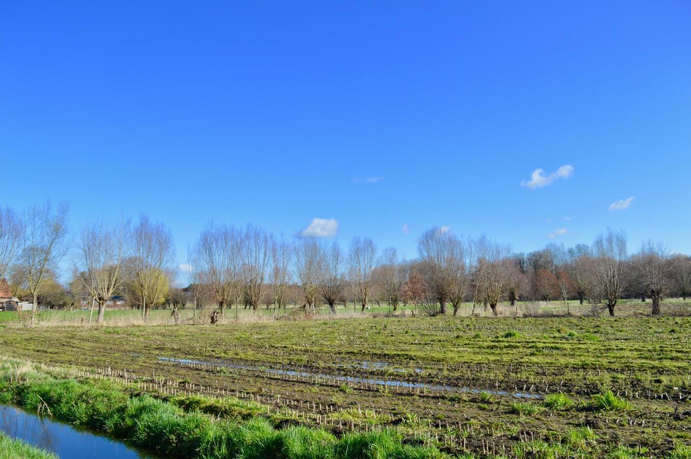 Mooi gelegen perceel bouwgrond met akkerland (weiland) van ruim 2,3Ha te Destelbergen 