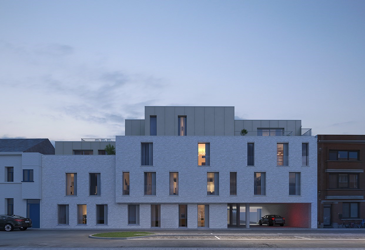 Nieuwbouwappartement met 3 slaapkamers en ruim terras in hartje Leuven!  6% BTW mogelijk 