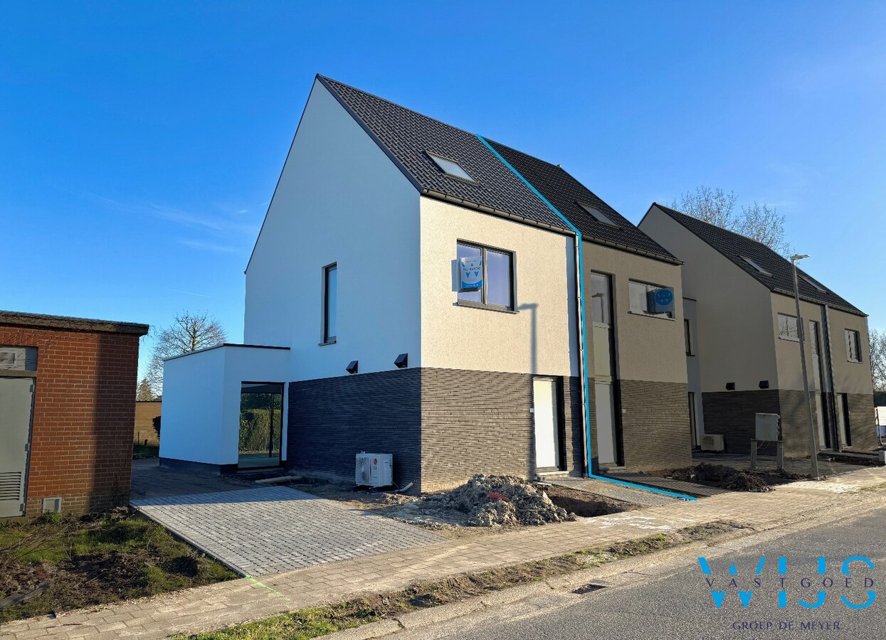 Prachtige halfopen nieuwbouwwoningen in Kluizen! 
