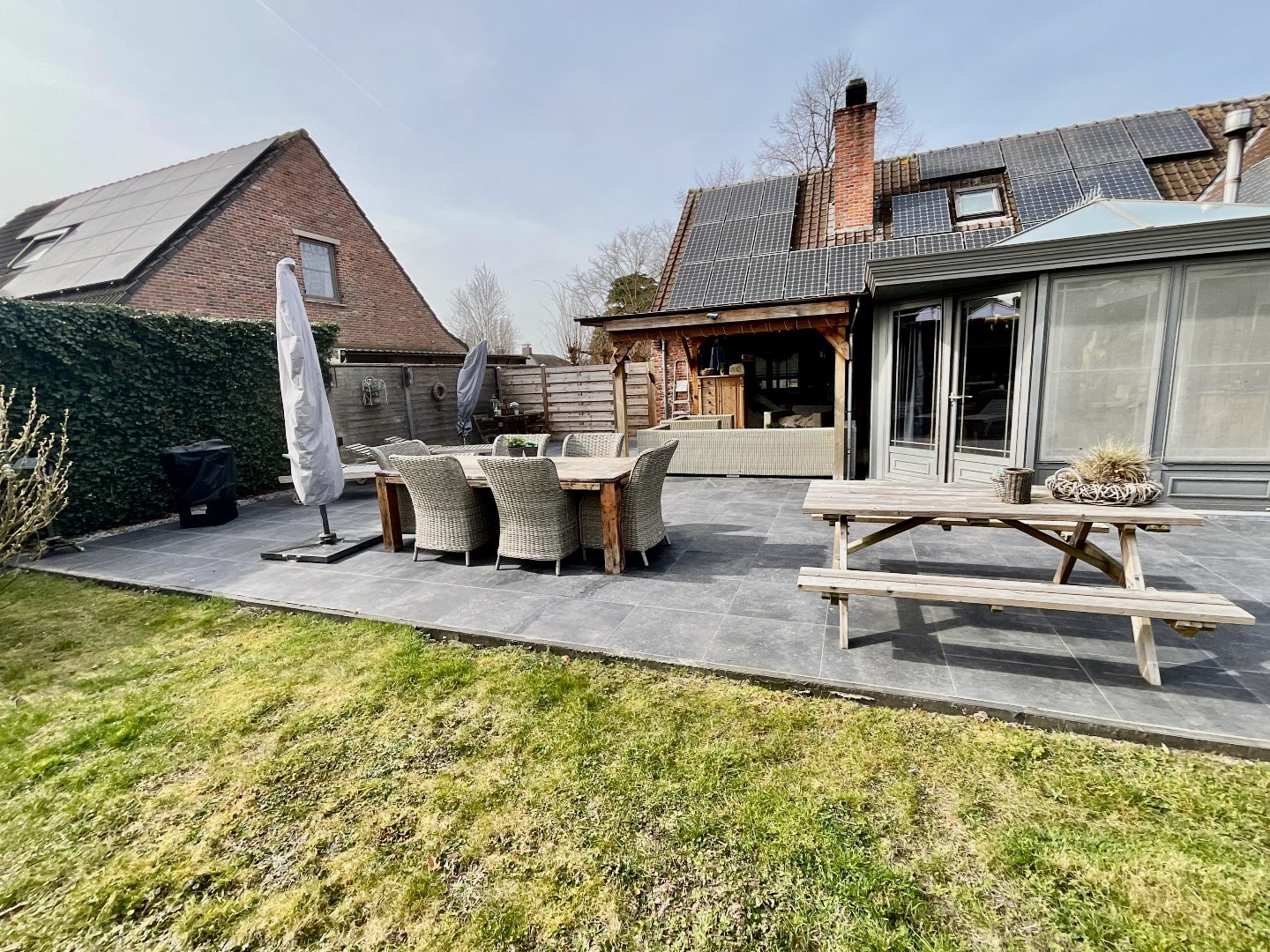 Fermette met 5 slaapkamers 