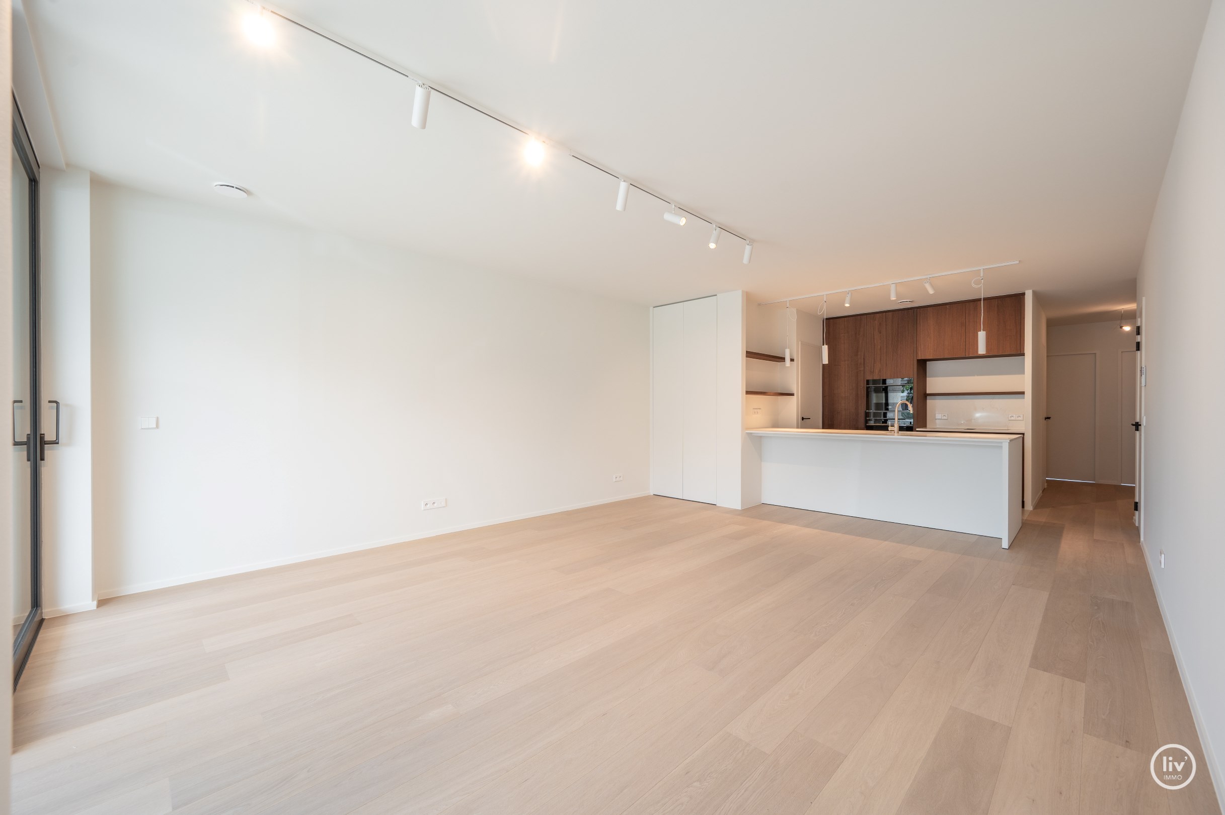 Appartement neuf exclusif avec trois chambres au cœur de Knokke. 