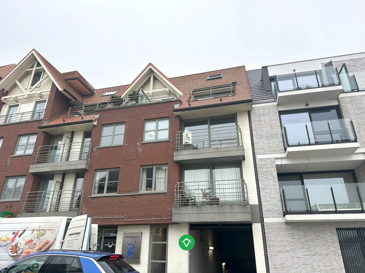 Recent tweeslaapkamerappartement te huur in hartje Middelkerke 