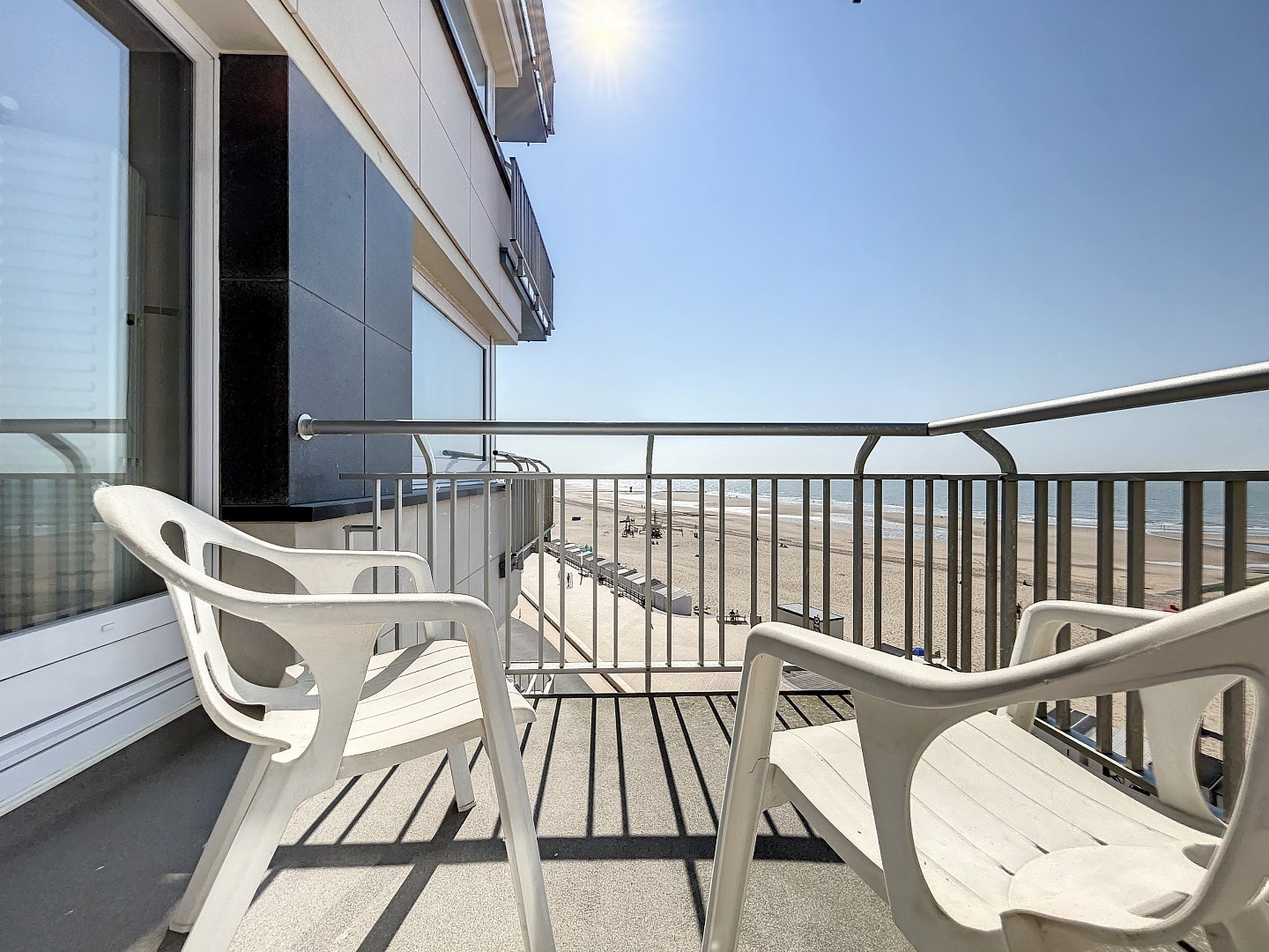 Appartement spacieux avec vue sur la mer, terrasse 