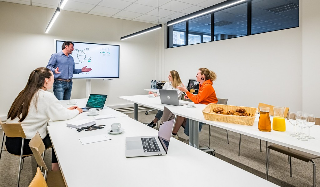 Gemeubelde kantoren met dienstverlening in Parkoffice Gent