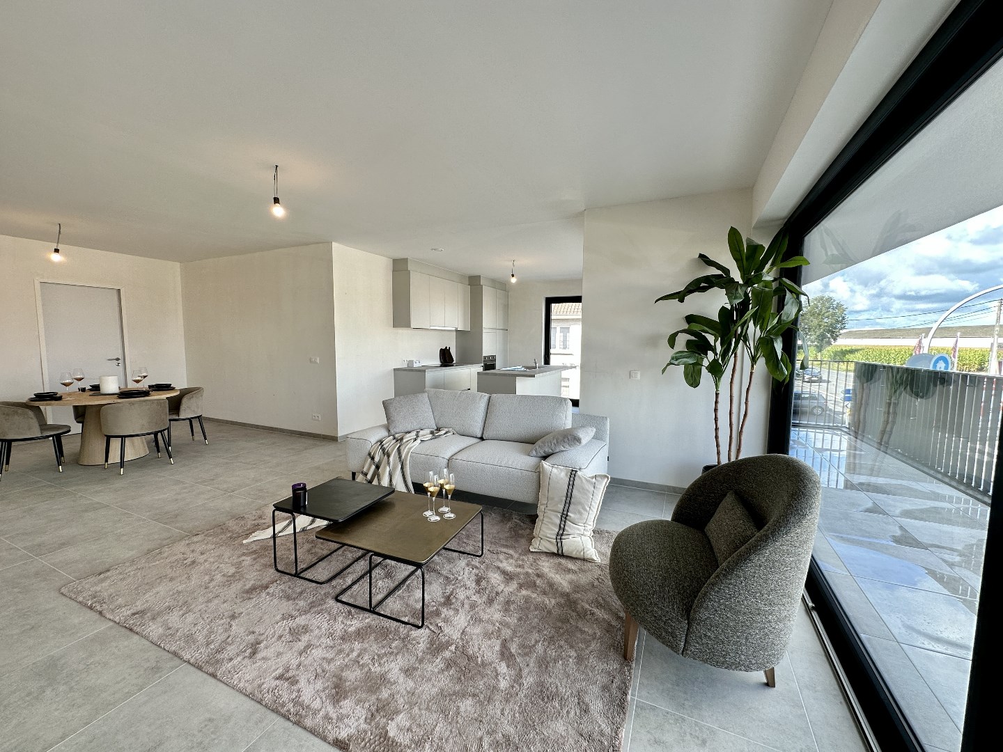 Nieuwbouw 2-slpk appartement in Kortemark 