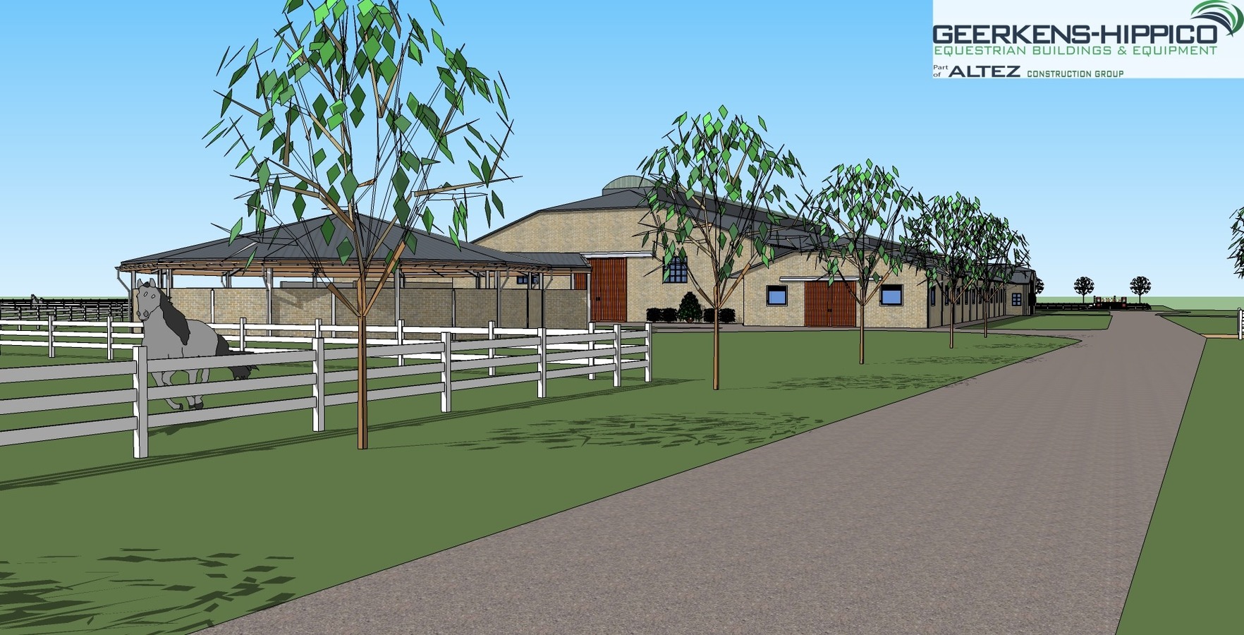 Projectgrond met vergunning voor professionele paardenhouderij en te renoveren woning op ca. 9 ha te Neerpelt 