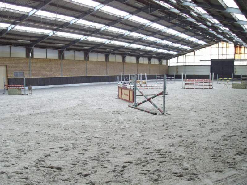 Paardenstoeterij op ca. 6ha met binnen-en butienpiste 