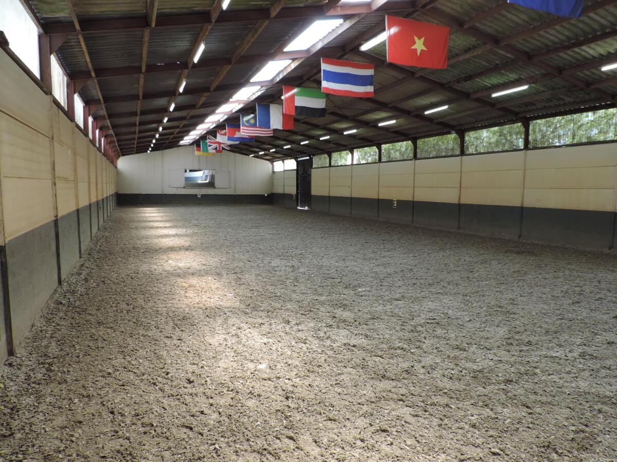 Charmante boerderij met oude watermolen, paardenstallen, binnen- en buitenpiste op ca. 6,7 ha te Bocholt 