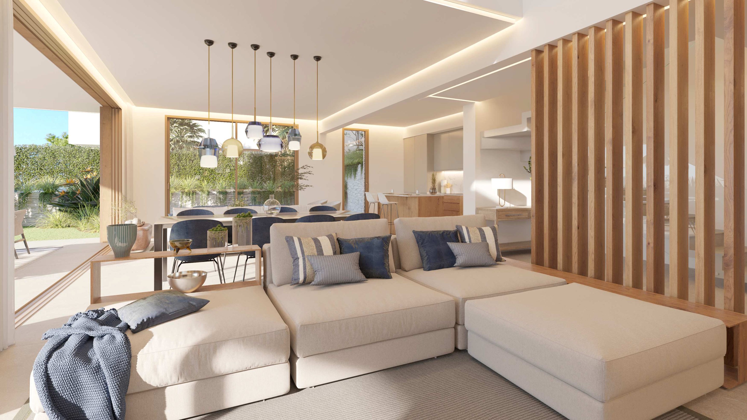 Lyra Residences: 15 ruime townhouses in El Campanario, Estepona 