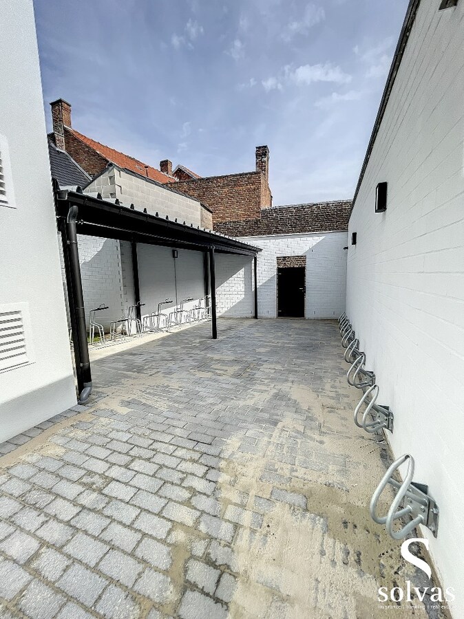 Nieuwbouw appartement met 2 slaapkamers in hartje Aalter aan de markt. 