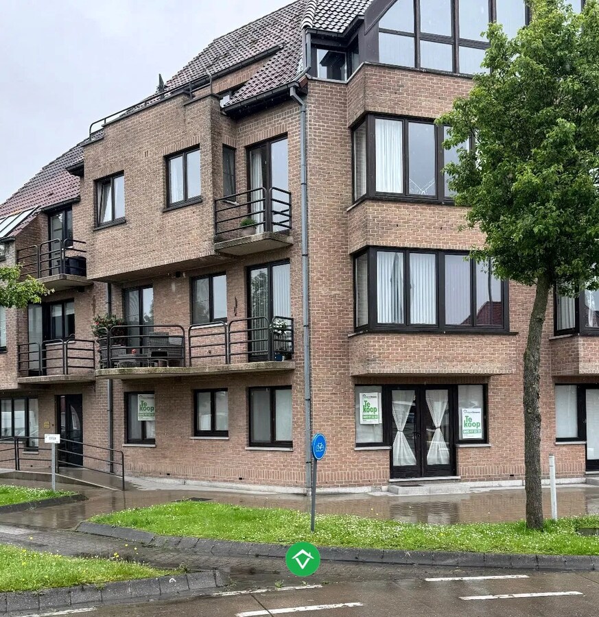 Gelijkvloers appartement met 2 slaapkamers te Koekelare 