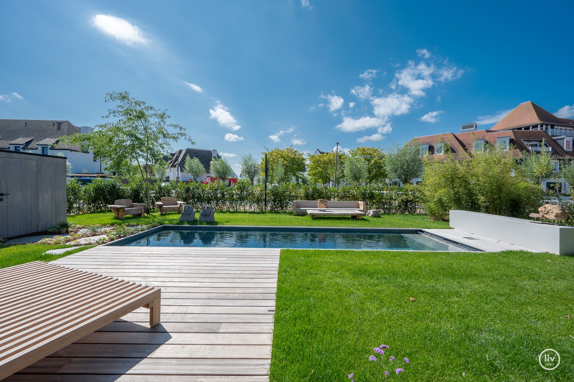 Villa de construction neuve exclusive &#224; Duinenwater avec une orientation parfaite du soleil. 