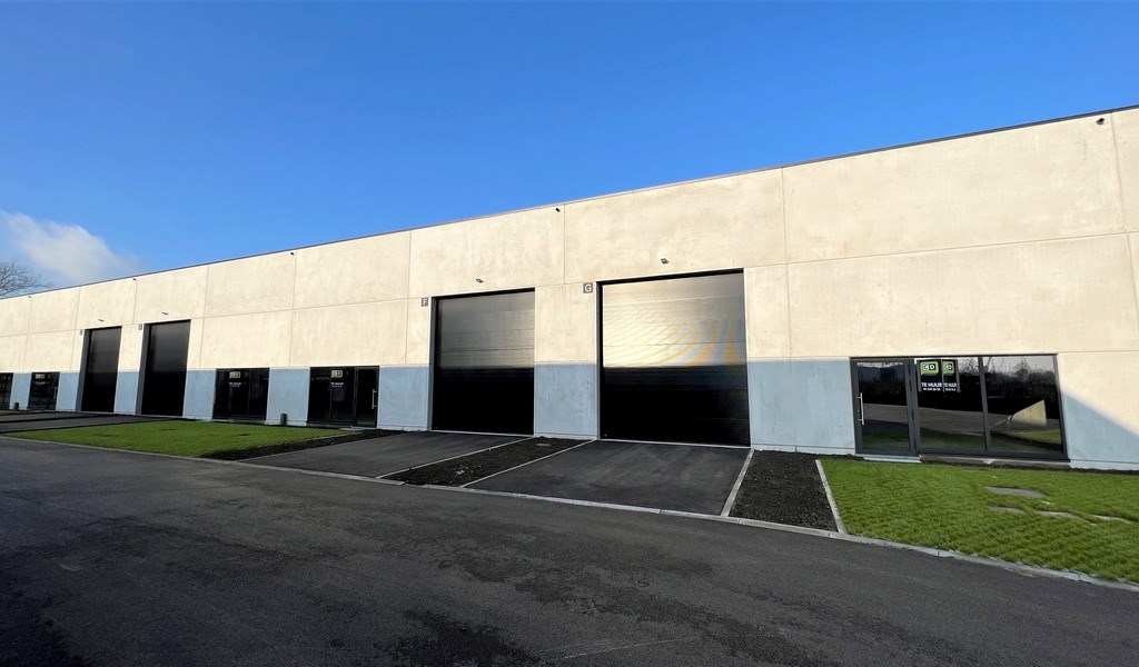 Opslagruimtes te huur in bedrijvenpark Kunstdal te Eeklo