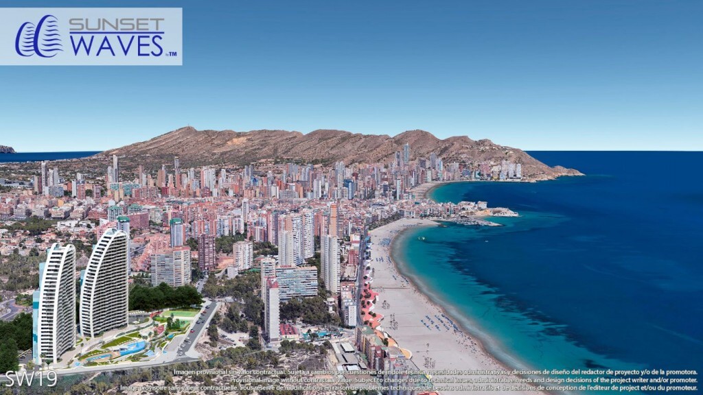 Hypermoderne appartementen in Benidorm 