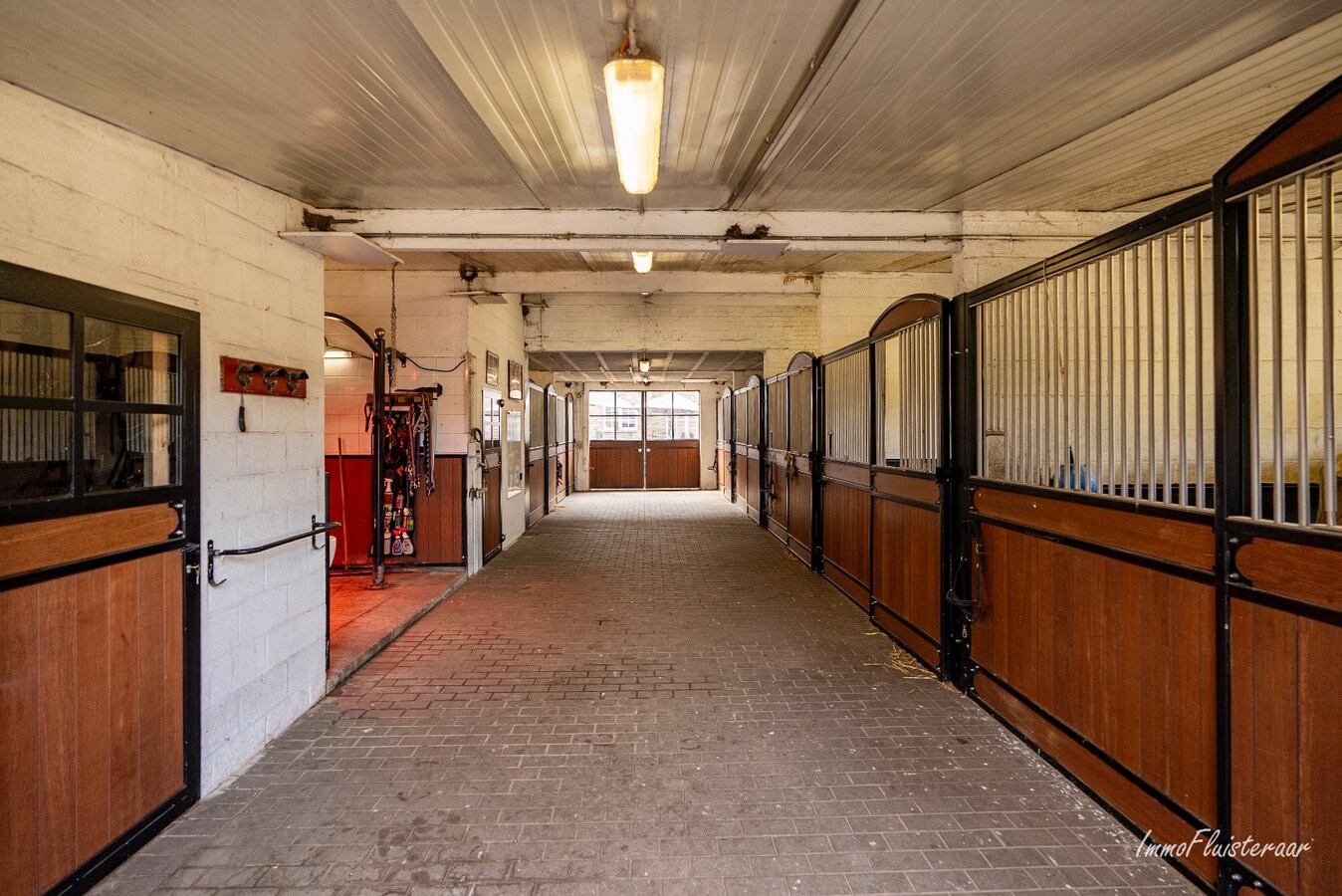 Uniek landhuis met uitgebreide paardenaccommodatie op ca. 1ha te Diepenbeek 