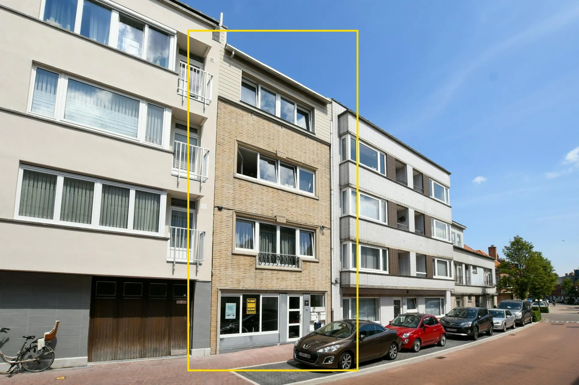 Opbrengsteigendom bestaande uit 3 appartementen te Oostende