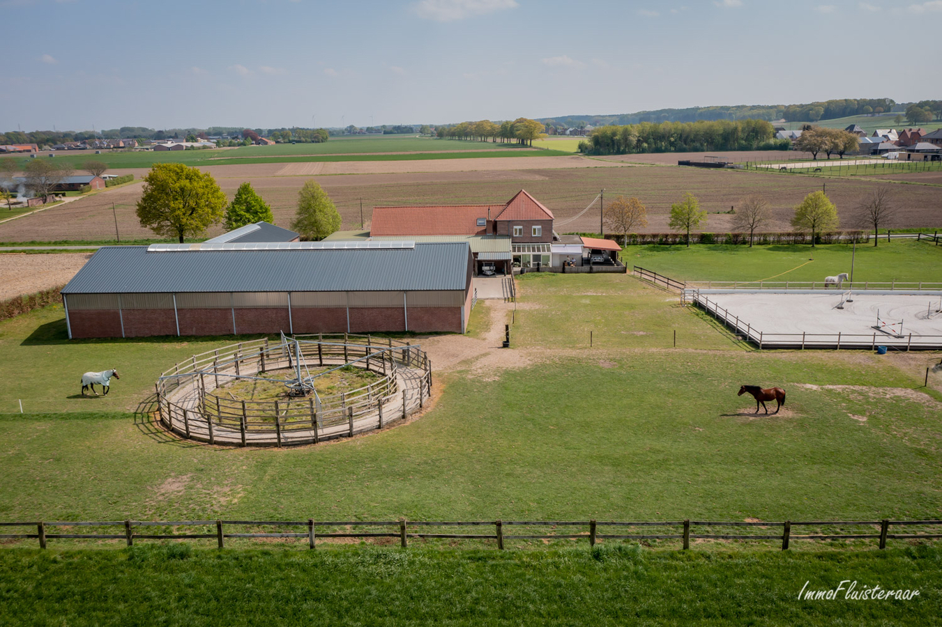 Hippische accommodatie te Bree op ca. 3,6ha 